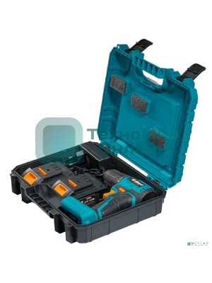 Дрель-шуруповерт Bort BAB-21-BLK, 18 В, 1,5 Ач, 50 Нм, бесщеточный