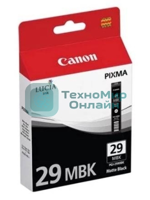 Картридж струйный Canon PGI-29MBK (4868B001) черный (36 мл) для Canon Pixma Pro 1