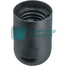 Патрон электрический Navigator NLH-PL-E27-BL пласт. подвесной черный E27