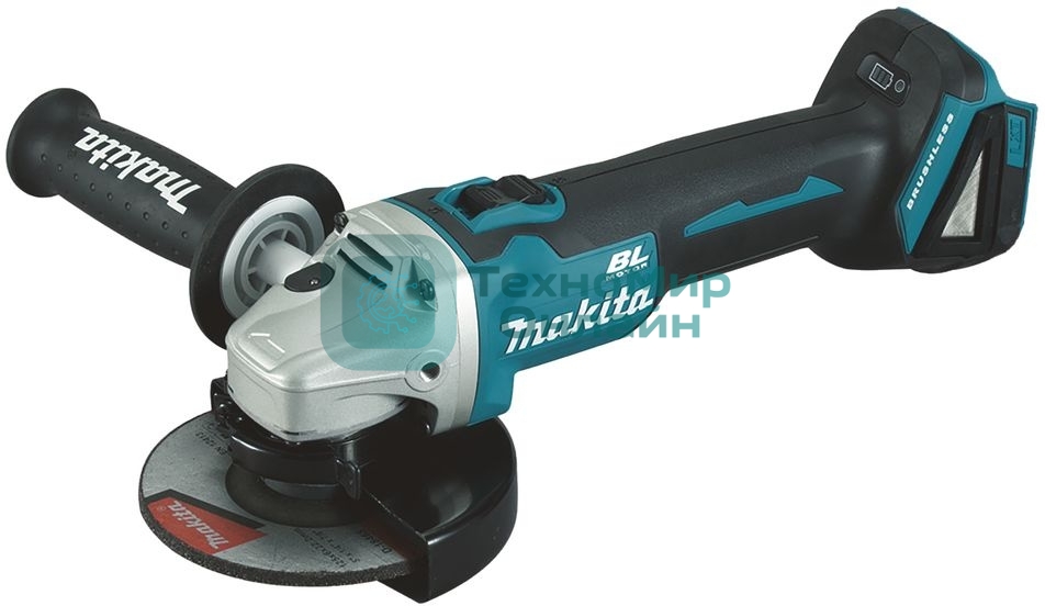 Угловая шлифовальная машина (болгарка) Makita DGA504Z ф125мм 18В LiIon 8500об/мин 2.5кг