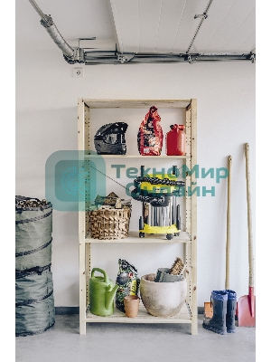 Строительный пылесос Karcher WD 3 P S V-17/4/20 желтый, 1000 Вт, уборка сухая/сбор воды, пылесборник мешок/контейнер, 17 л