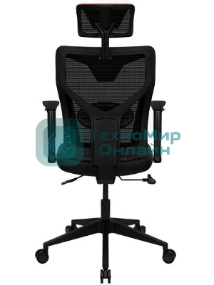 Кресло Aerocool GUARDIAN Champion Red (<150кг, эргономичное, сетчатый материал, 2D подлокотник)