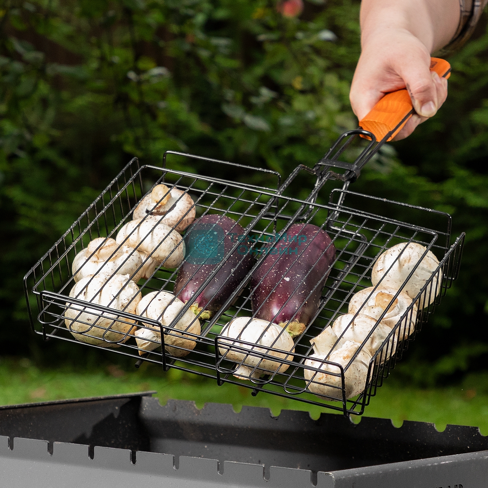 Решетка гриль Camping Palisad 260х320х65мм объемная антиприг.