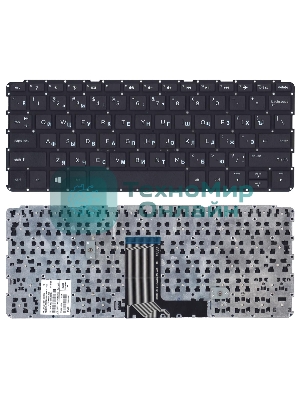 Клавиатура для ноутбука HP Pavilion Touchsmart 11 (11-e030sa) черная