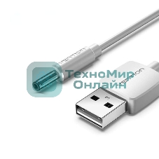 Кабель Vention USB AM/DC-jack 3.5мм M - 1м белый