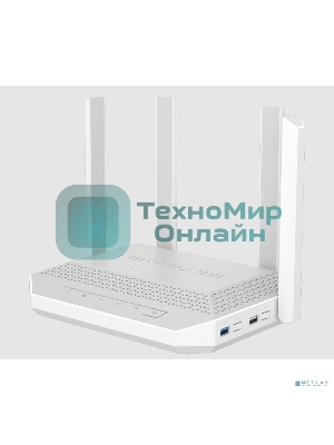 Мультигигабитный интернет-центр Netcraze Giga (NC-1012) с Mesh Wi-Fi 6 AX3000, Smart-коммутатором 1×2.5G/SFP и 4×1G, многофункциональными портами USB 3.0 и 2.0