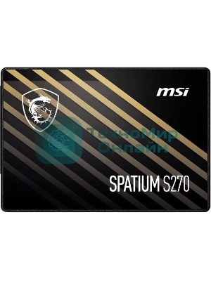 Накопитель SSD MSI SPATIUM S270, 240Gb, 2.5