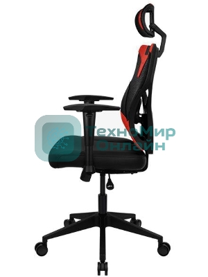 Кресло Aerocool GUARDIAN Champion Red (<150кг, эргономичное, сетчатый материал, 2D подлокотник)