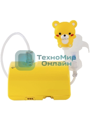 Ингалятор OMRON NE-C24 Kids компрессорный, детский, желтый