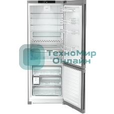 Холодильник Liebherr CNsfd 7723-20 001 серебристый двухкамерный 346/128л морозилка снизу