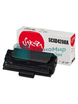 КОМПЛЕКТ Sakura SCXD4200A из 2х картриджей для Samsung, черный, 3000 к.