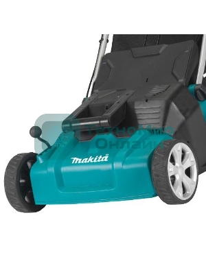 Скарификатор Makita UV3600 {1800Вт,36см,3700об\мин,4уров(-10+5мм),40л,нож-фреза,15.3кг,кор}
