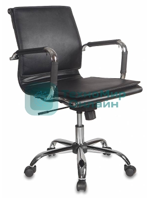 Кресло Бюрократ CH-993-Low/Black черный, экокожа