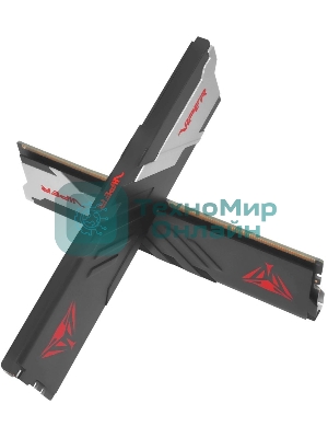 Оперативная память Patriot Viper Venom, DDR5, 64GB (2x32GB), 6000MHz, CL36, DIMM, с радиаторами, черный