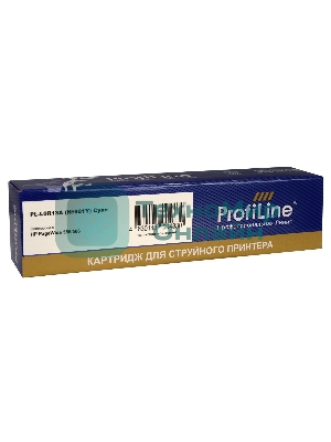 Картридж струйный ProfiLine PL-L0R13A (№981Y) для принтеров HP PageWide 556/586 с чернилами на пигментной основе Cyan 183 мл