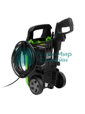 Моечная машина высокого давления Сибртех АМ-1800, 1800 Вт, 140 бар, 350 л/ч, колесная