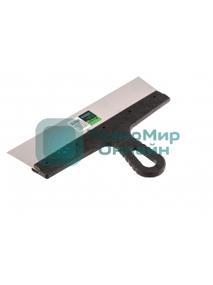 Шпатель фасадный Сибртех из нержавеющей стали,300 мм,пластмассовая рукоятка