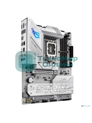 Материнская плата ASUS ROG STRIX B860-A GAMING WIFI, LGA1851, Intel B860, 4xDDR5, 4xSATA, 4xM.2, 2xPCIe 5.0 x16, 1xDP, 1xHDMI, 1x2.5Gb LAN, Wi-Fi, Bluetooth, 4xUSB 2.0, 2xUSB 3.2 Gen 1, 3xUSB 3.2 Gen 2, 1xUSB 4, 2xUSB-C, 3x3.5 мм, 7.1, ATX
