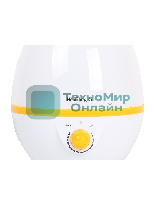 Увлажнитель воздуха Neoclima NHL-200L белый Обсл.площадь 20кв.м. Антибактериальное покрытие, Расход воды 250 гр/час, Объем 2л