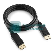 Кабель DisplayPort Gembird, 1.8м, 20M/20M, черный, экран, пакет
