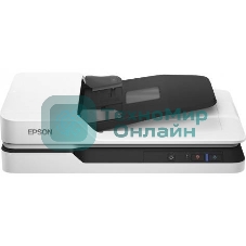 Сканер Epson WorkForce DS-1630 (B11B239401) планшетный, A4, CIS, 600x600 dpi, двусторонный автоподатчик, USB 3.0