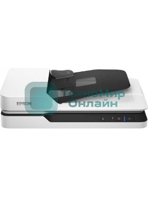 Сканер Epson WorkForce DS-1630 (B11B239401) планшетный, A4, CIS, 600x600 dpi, двусторонный автоподатчик, USB 3.0