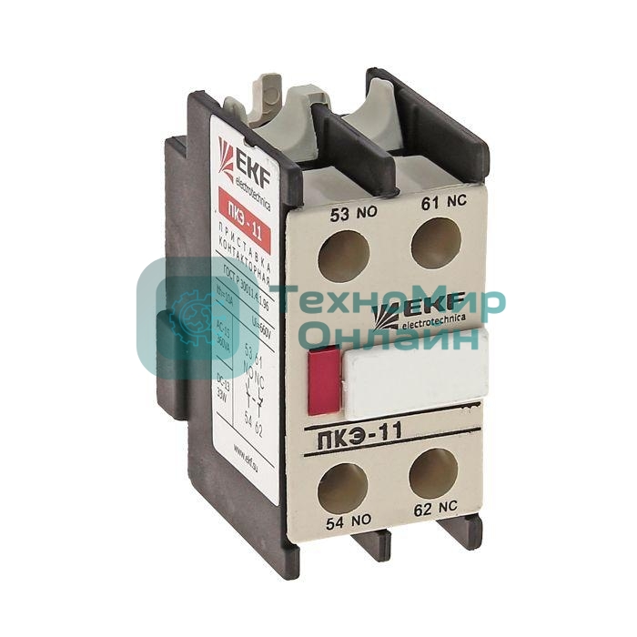 Приставка контактная ПКЭ-11 1НО+1НЗ EKF ctr-sc-23