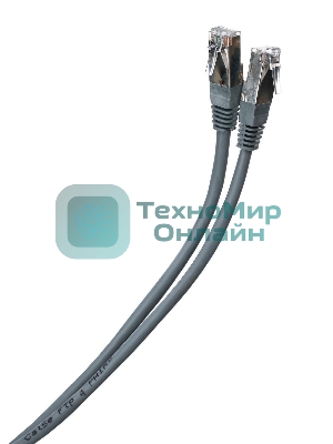 Патч-корд 1.0м, FTP Cat. 5E, Telecom NA102-FTP-C5E-1M