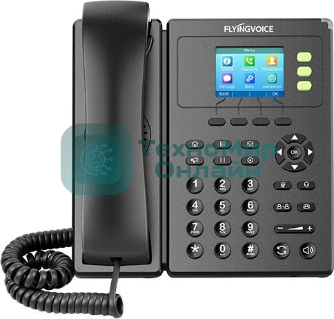 Телефон IP Flyingvoice FIP-11СP черный