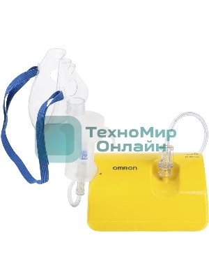 Ингалятор OMRON NE-C24 Kids компрессорный, детский, желтый