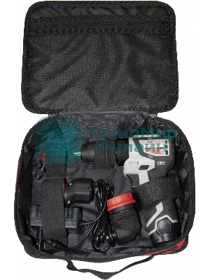 Дрель-шуруповерт аккумуляторная ИНТЕРСКОЛ ДА-10/12В 36, Аккумуляторная, 12В, 2 АКБ