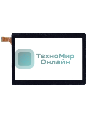 Сенсорное стекло (тачскрин) для Digma Optima 1023N 3G (TS1186MG), черное