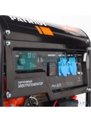 Электрогенератор бензиновый Patriot GP 3810LE, 3 кВт, 67 дБ, 46 кг