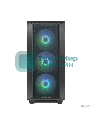 Компьютерный корпус Lian-Li Lancool III RGB черный без БП ATX 10x120мм 3x140мм 2xUSB 3.0 audio bott PSU