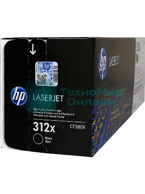 Тонер Картридж HP 312A CF380X черный для HP CLJ Pro M476 (4400 стр.)