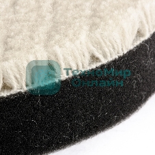 Насадка полировальная Matrix под липучку, 150 мм короткая плетеная шерстяная нить