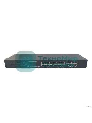Коммутатор неуправляемый NEOMAX NMS-124P-100-SR, 24 порта 100 Mbps, металл Rack