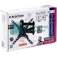 Кронштейн для LED/LCD телевизоров Kromax DIX-13 черный