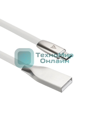 Кабель USB ACD-Infinity MicroUSB - USB-A TPE, 1.2м, белый