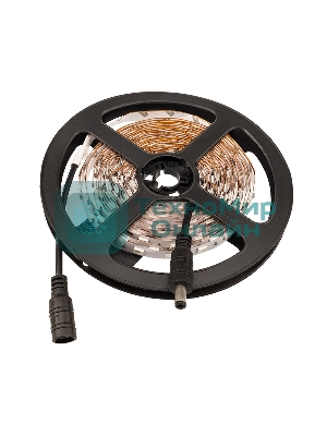 Лента светодиодная открытая, 10 мм, IP23, SMD 5050, 60 LED/m, 12 V, цвет свечения синий