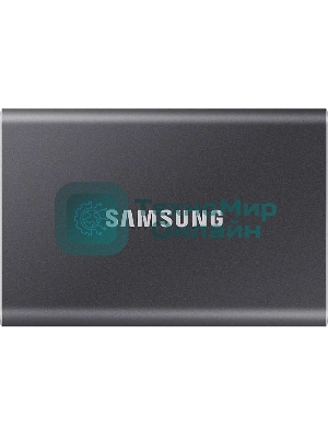 Внешний SSD Samsung T7, 2TB, USB 3.2 Gen 2 Type-C, R/W 1050/1000, титан