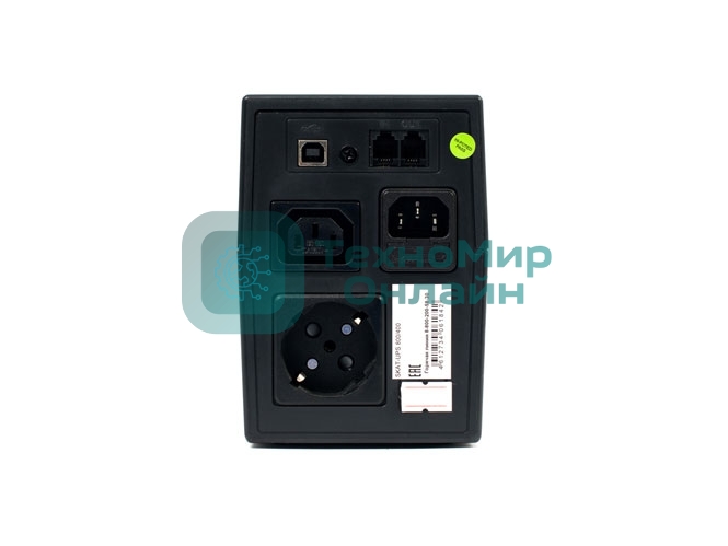 Источник бесперебойного питания Бастион SKAT-UPS 800/400 220В 480 Вт 1 АКБ 9А·ч внутр. меандр. стабилизация напряжения