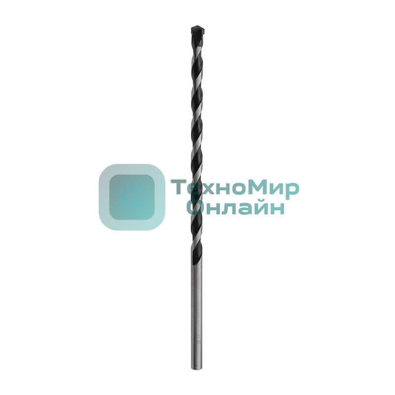 Сверло по бетону Kranz 8х200 мм, цилиндрический хвостовик