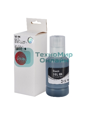Контейнер с чернилами Sakura C13T03V14A (101 BK) для Epson, пигментный тип, черный, 7500 к., 127 мл.