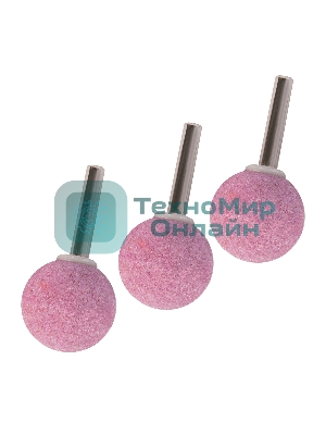 Шарошка Matrix абразивная, шар, 30x6, F46, 3шт