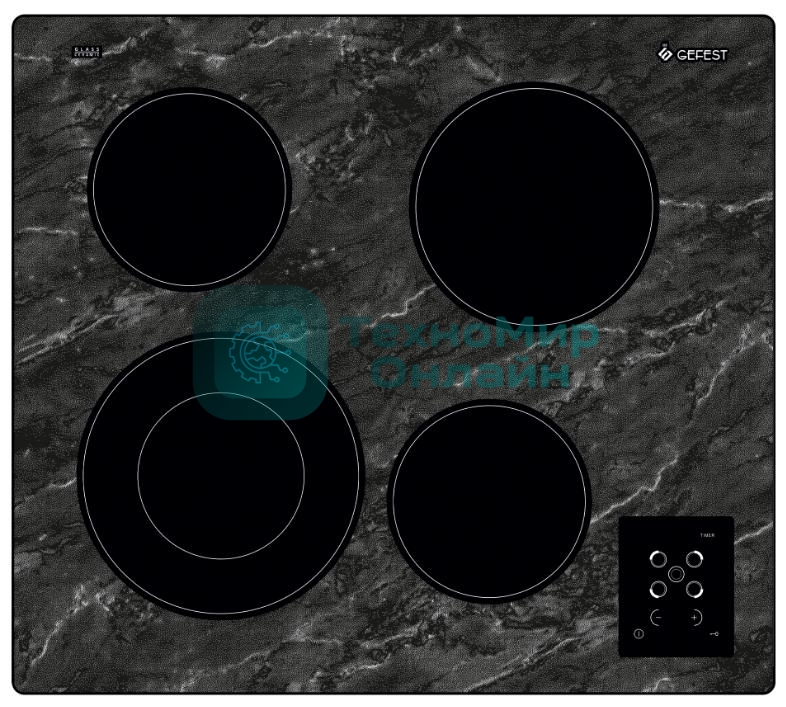 Электрическая варочная панель Gefest SN 4231 K52 15732000