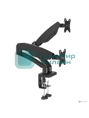 Настольное крепление Wize WDA2-32 для двух мониторов 14