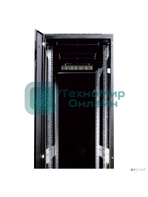 Шкаф ЦМО телекоммуникационный напольный 36U (600 800) дверь стекло, черный