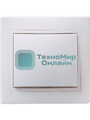 Выключатель 1-кл. СП КВАРТА 10А IP20 ВС10-1-0-КБ белый IEK EVK10-K01-10-DM