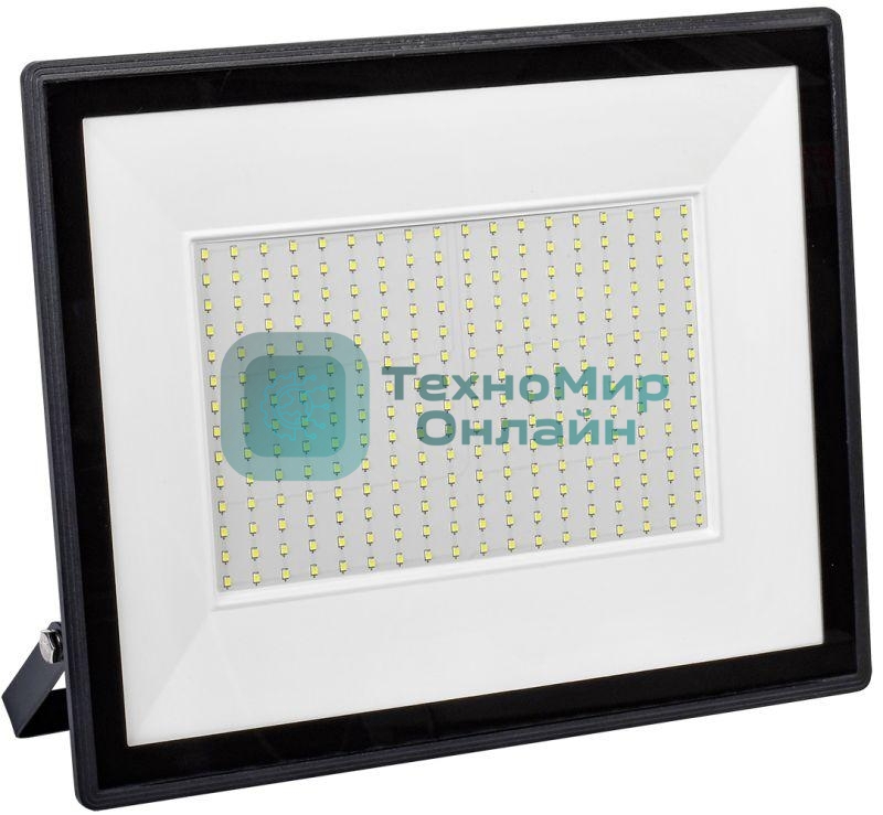 Прожектор светодиодный СДО 06-200 6500К IP65 черный IEK LPDO601-200-65-K02